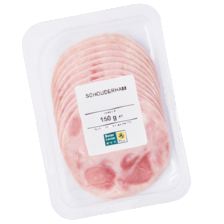 Schouderham of gerookte salami